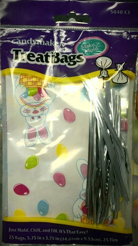 Conversation Heart Favor Bags - 25 Pack