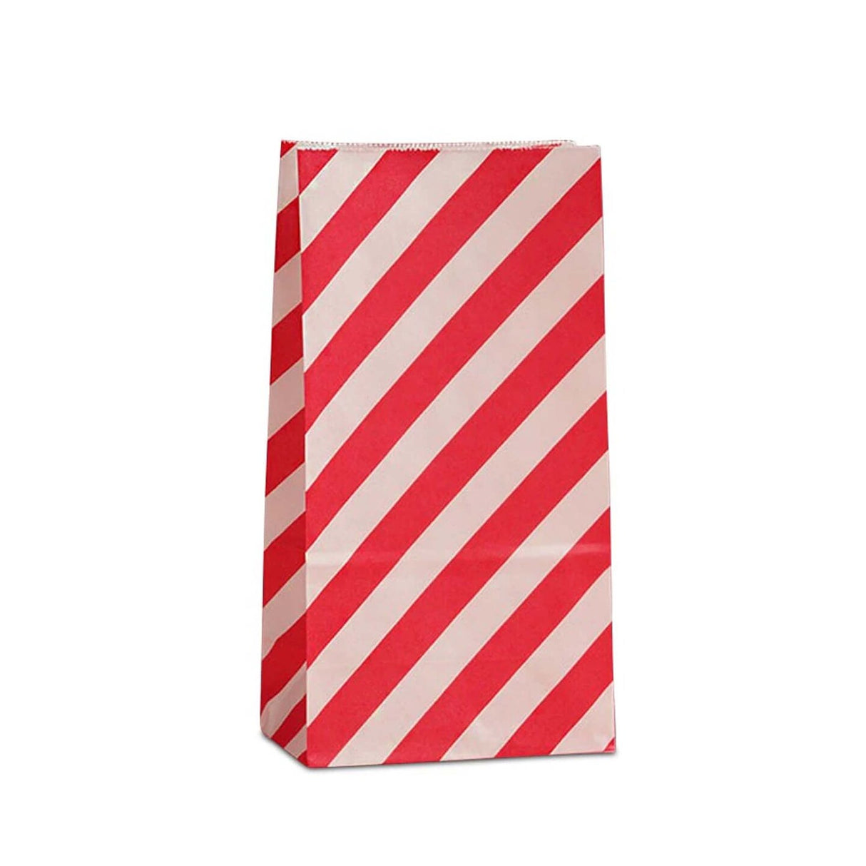 Diagonal Stripe Patterned SOS Bags 3 5/8'' x 2 1/4'' x 7''