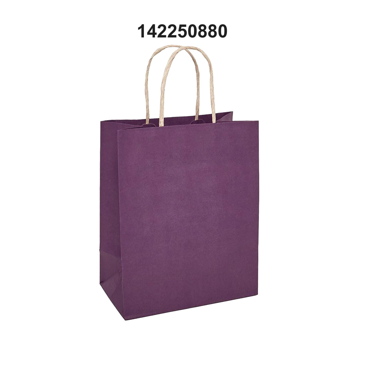 Space-Efficient Kraft Paper Bag 5.5" x 3.25" x 8.375"