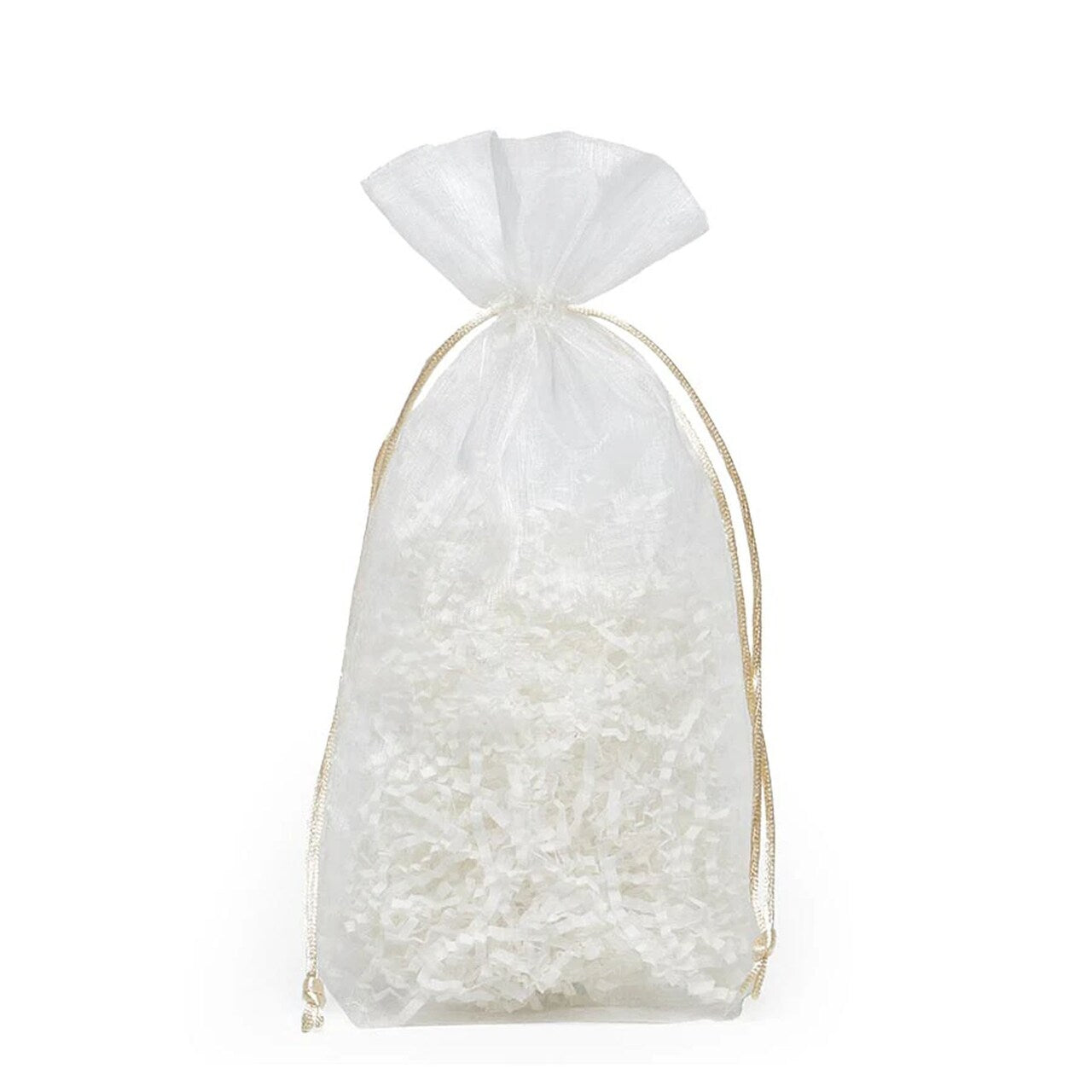 Flat Bottom Organza Bags 5 1/2''x11/2''x10 1/2'' for Special Occasions
