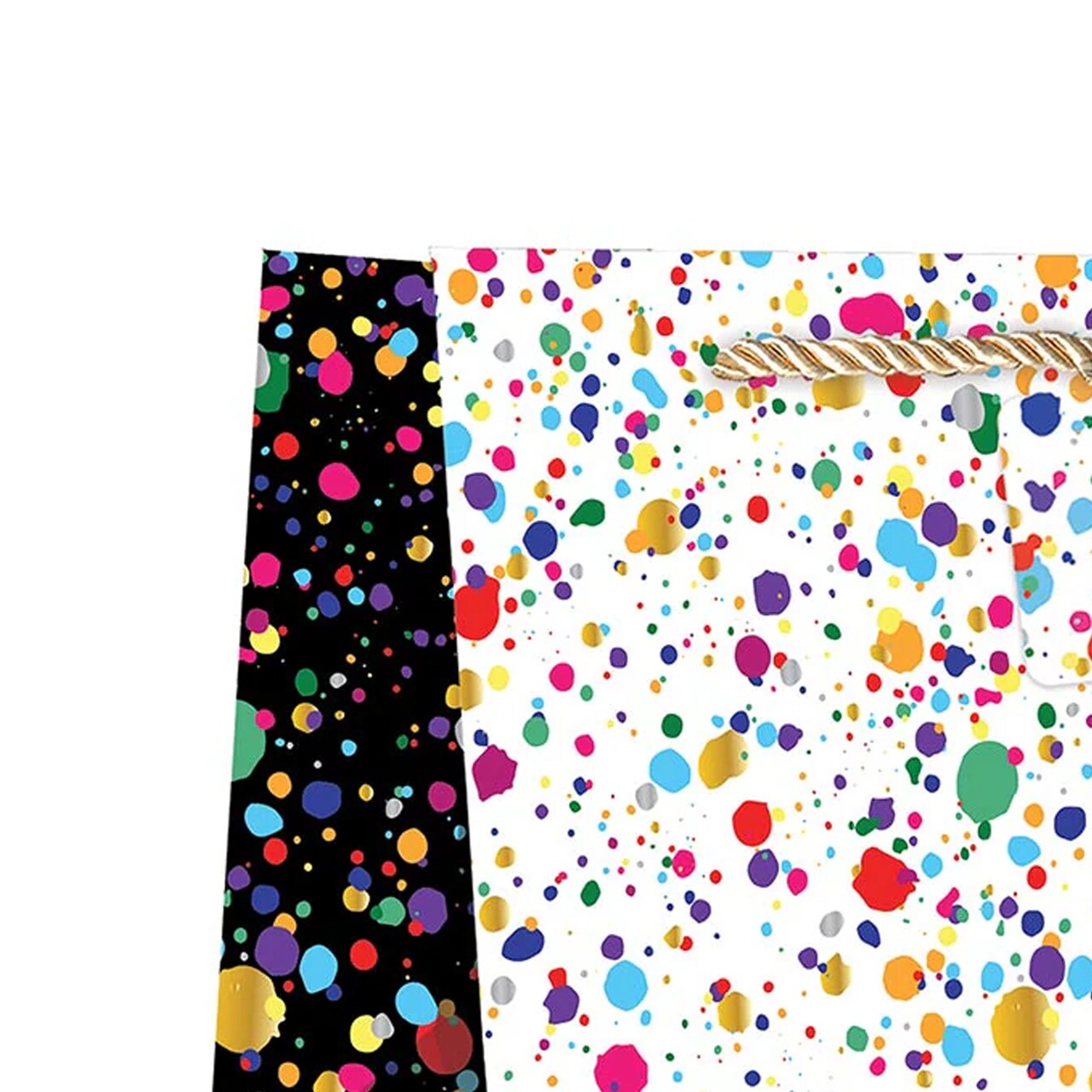 Patterned Gift Bags 10" X 5" X 12 1/2" Attractive Eco Packaging Solution