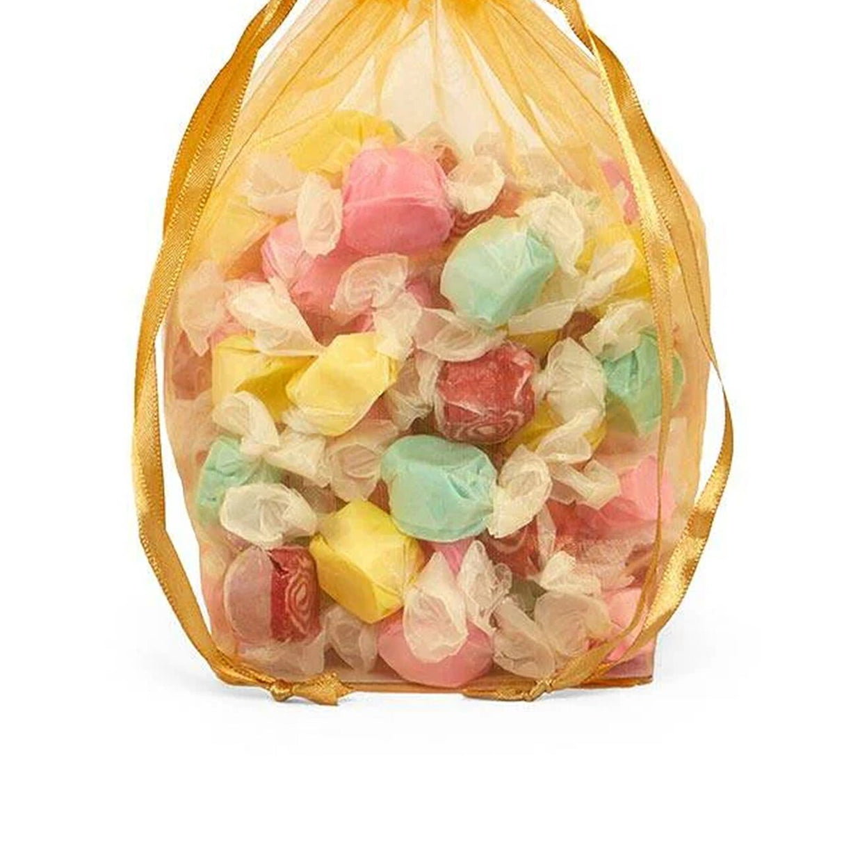 Cardboard Square Bottom Organza Bags 4'' x 4'' x 9 1/2'' for Party Favors