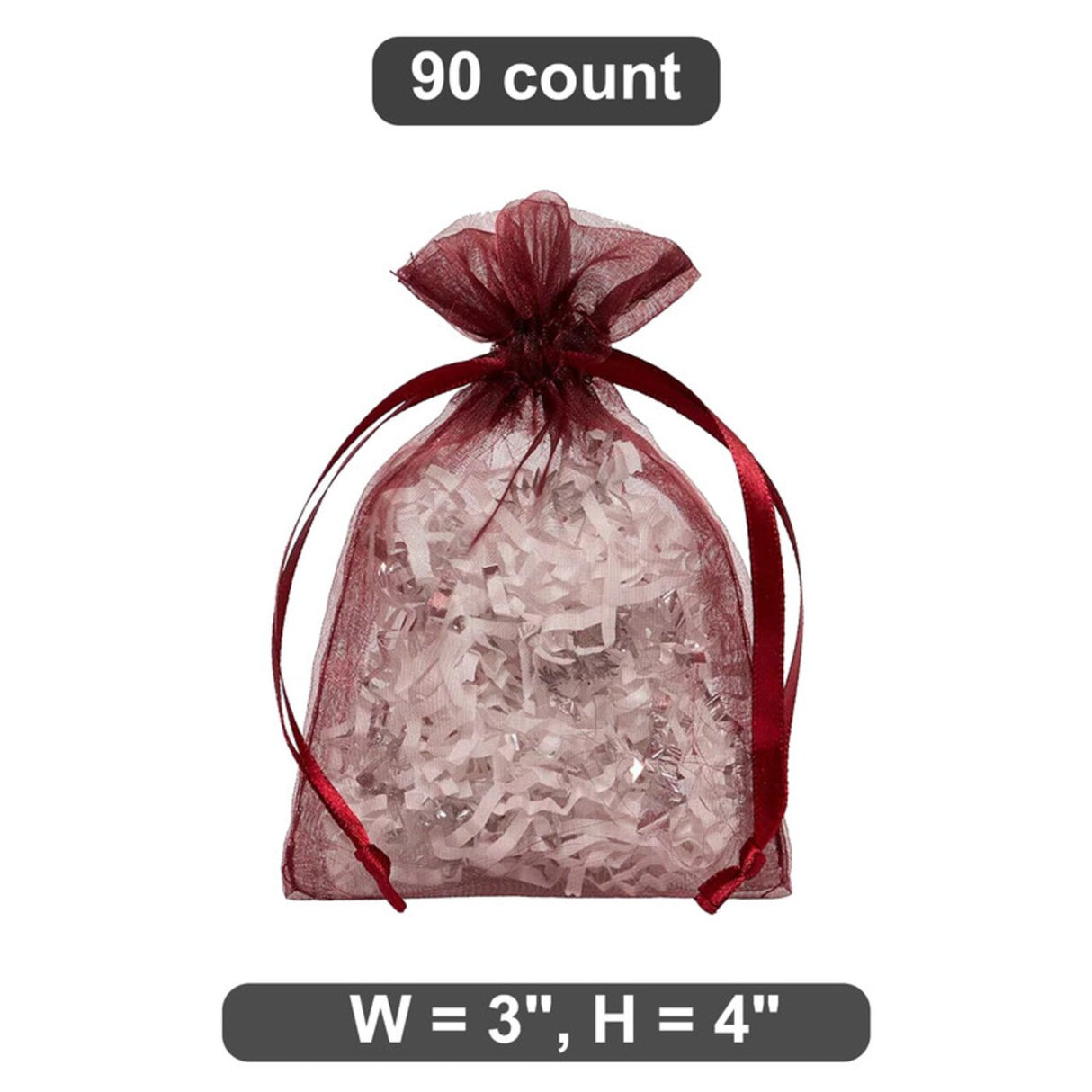 3" x 4" Organza Bag Ideal for Small Accessories