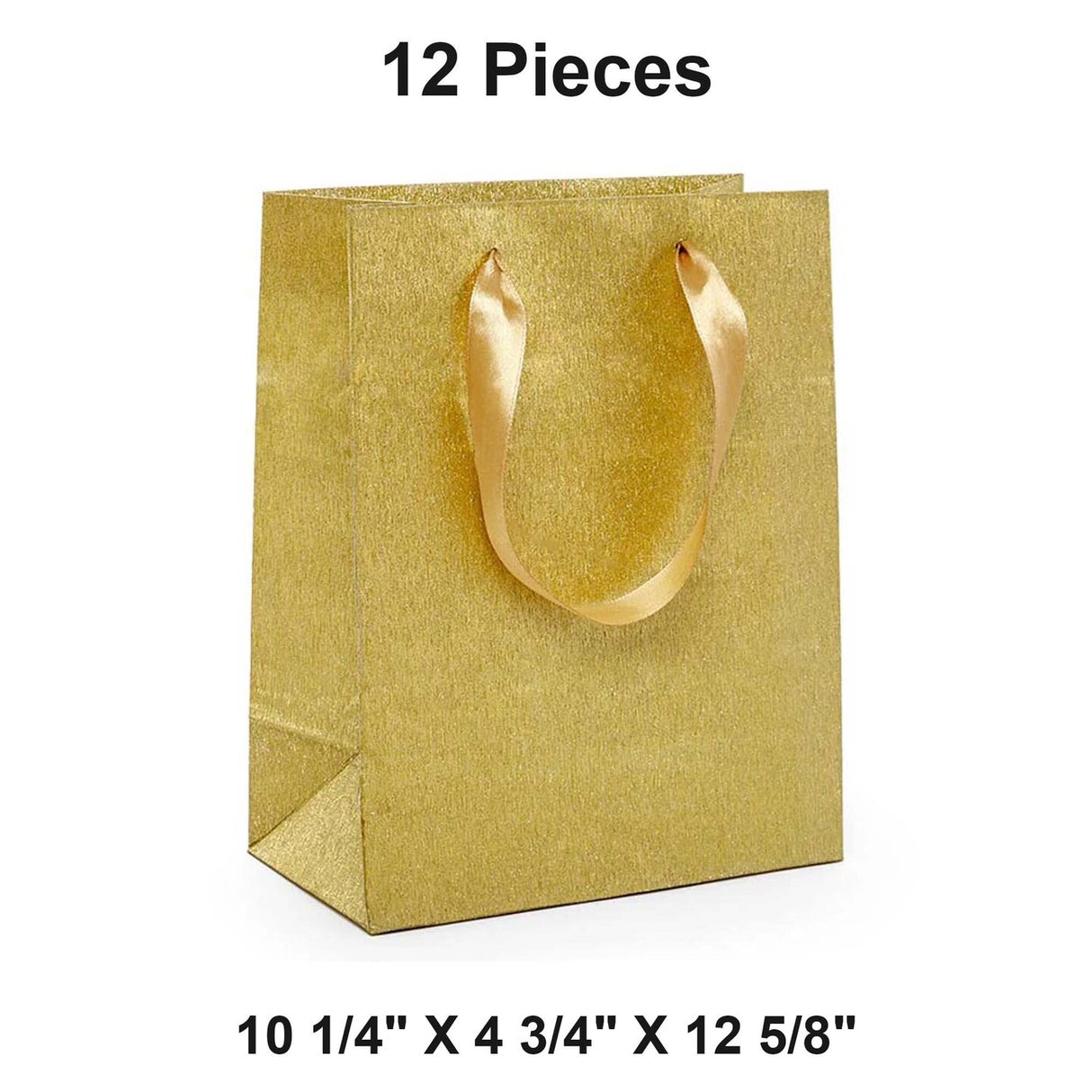 Metallic Euro Totes Brushed Finish 10 1/4'' X 4 3/4'' X 12 5/8'' Unique