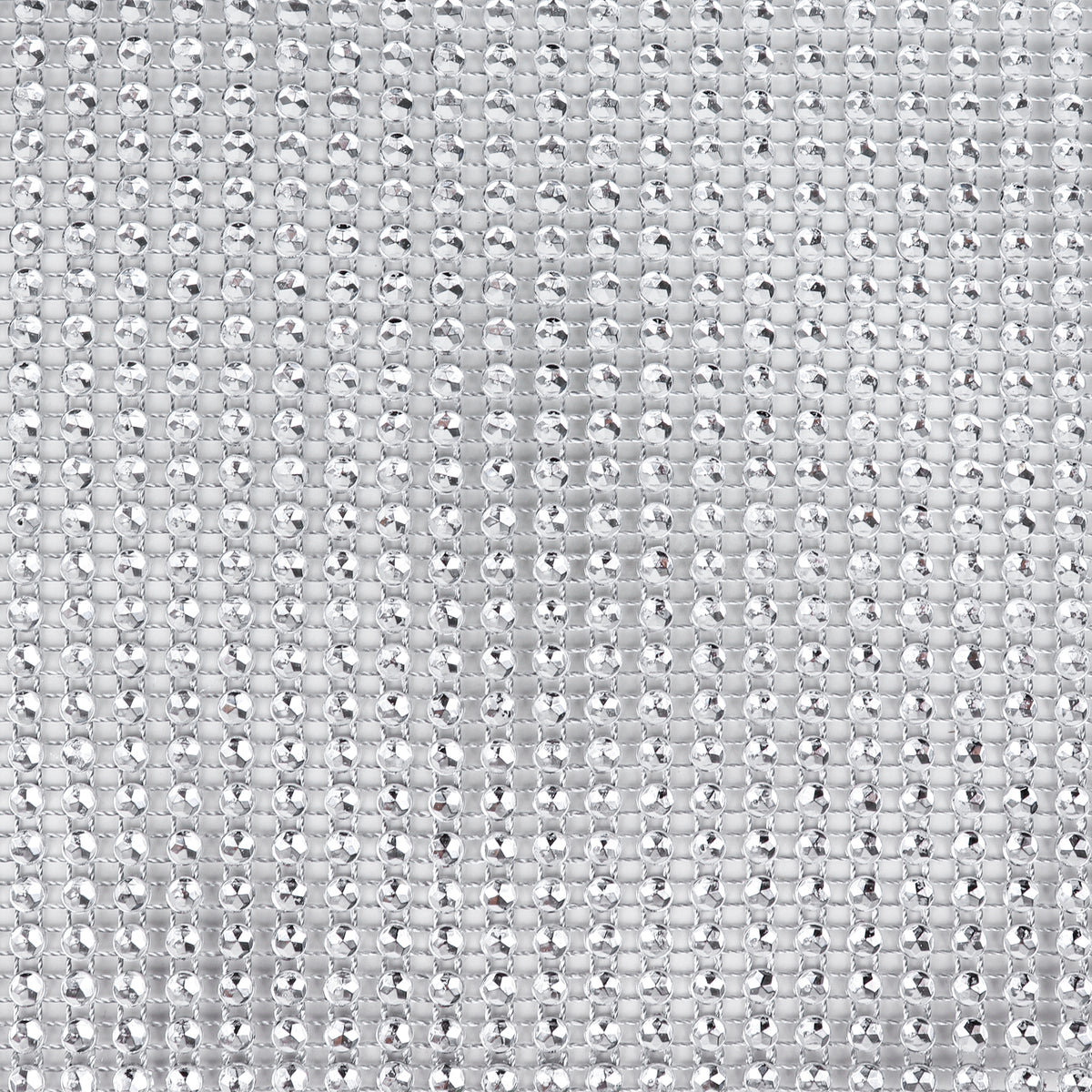 O'Creme Silver Rhinestone Wrap, 4-1/2" x 1 Yard