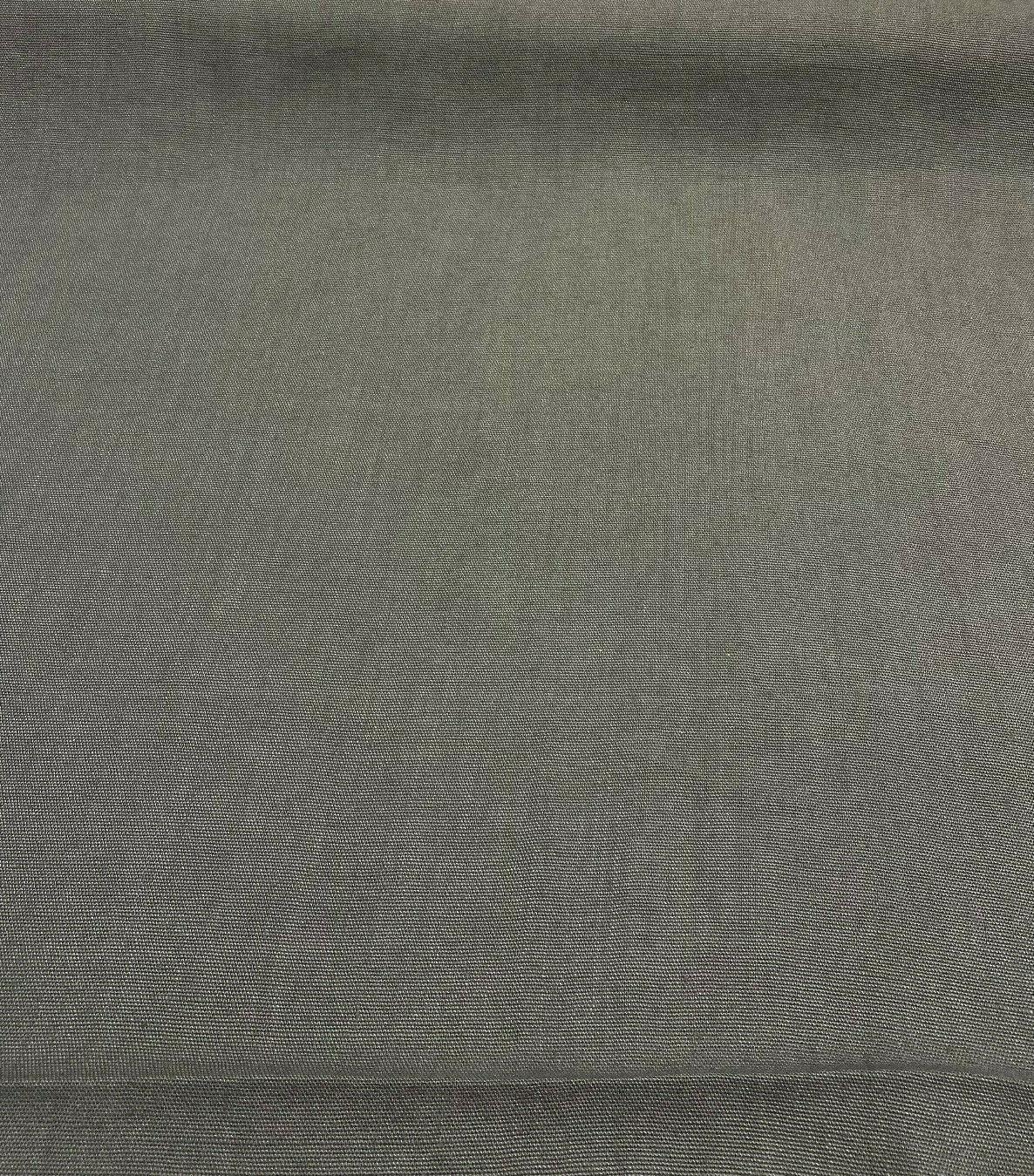 Ventanas Olive 100% Belgian Linen Fabric - Heavy Weight Upholstery Drapery, Olive Green Tone, 56" Width (1 Yard)