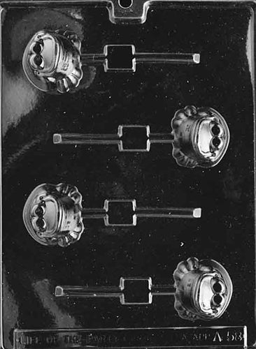 Frog Lolly Chocolate Mold