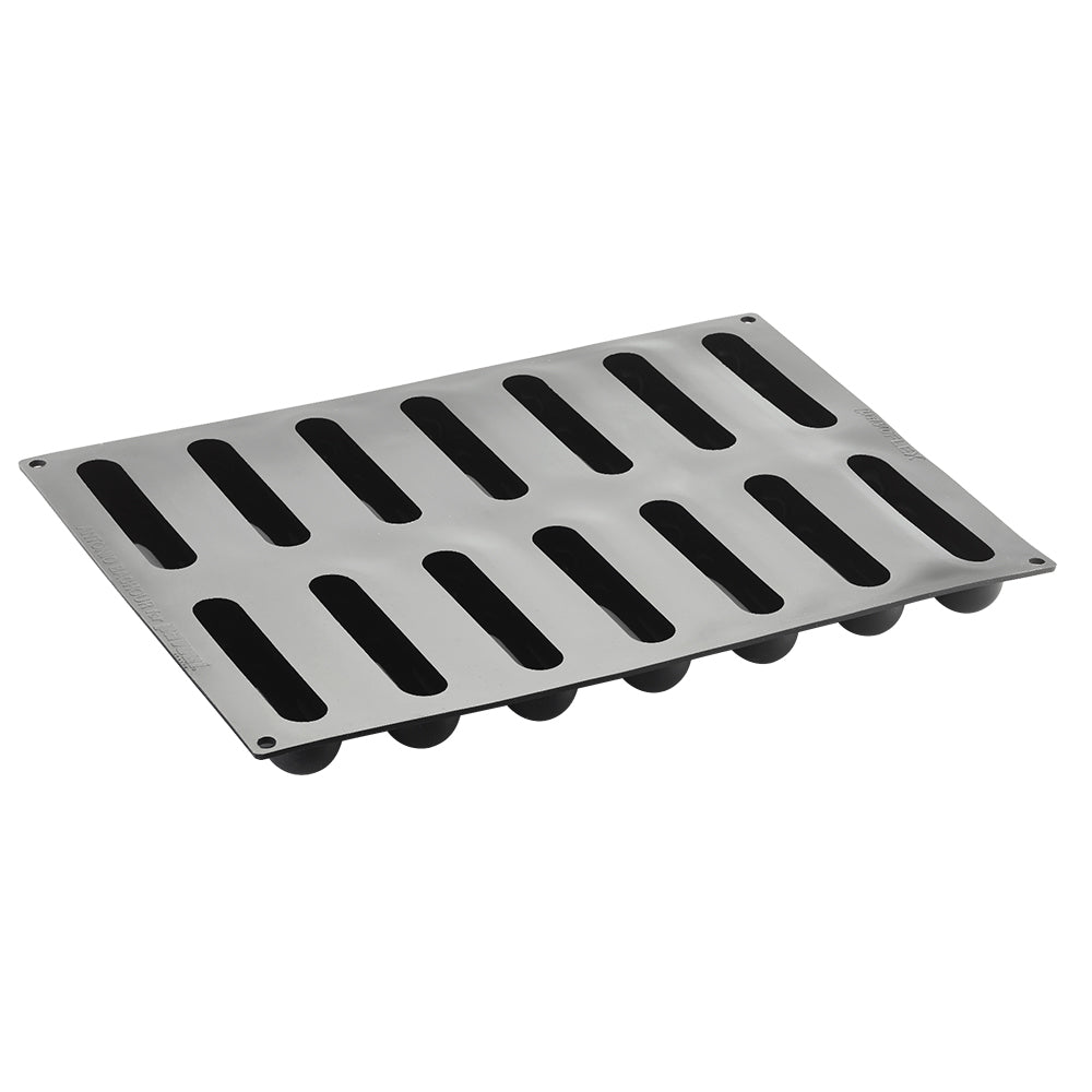 Bachour by Pavoni Silicone Mold, CONFY, 128mm x 30mm x 28mm H, 14 Cavities