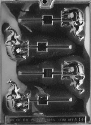 Elephant Lolly Chocolate Mold