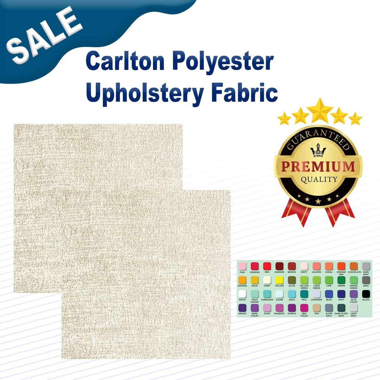 Carlton Polyester Upholstery Fabric