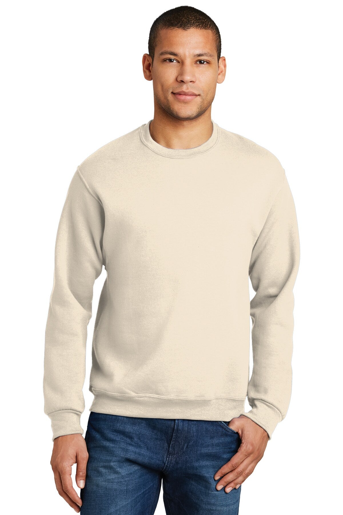Jerzees® NuBlend Crewneck Long Sleeve Sweatshirt