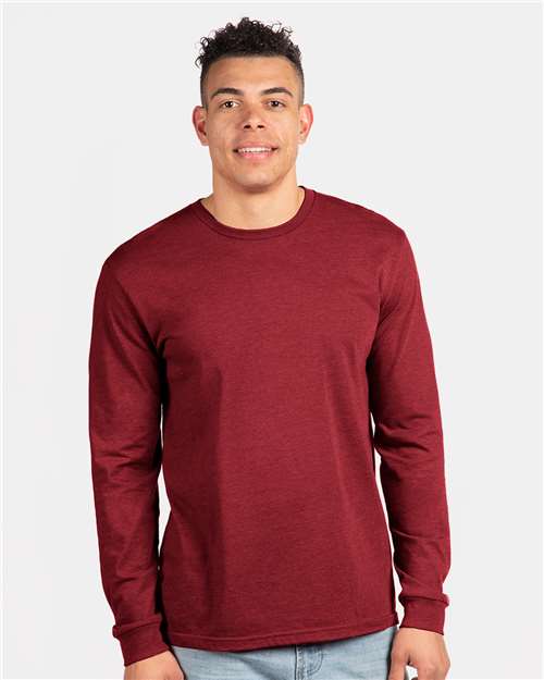 Next Level® CVC Crewneck Long Sleeve T-Shirt