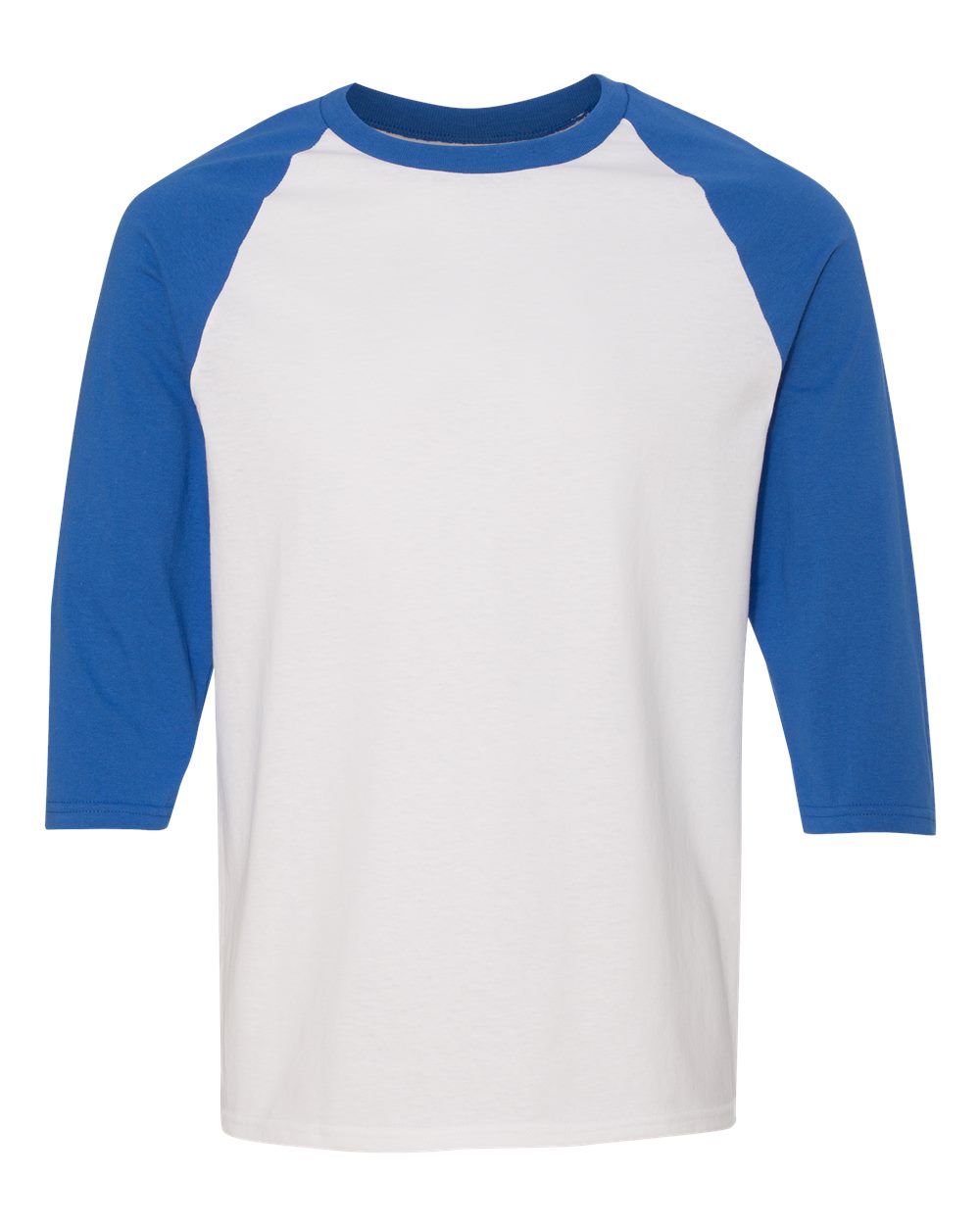 Gildan® Heavy Cotton Raglan Crewneck Three-Quarter Sleeve T-Shirt