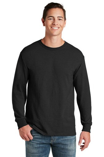 JERZEES® Dri-Power Long Sleeve Crewneck 50/50 T-Shirt