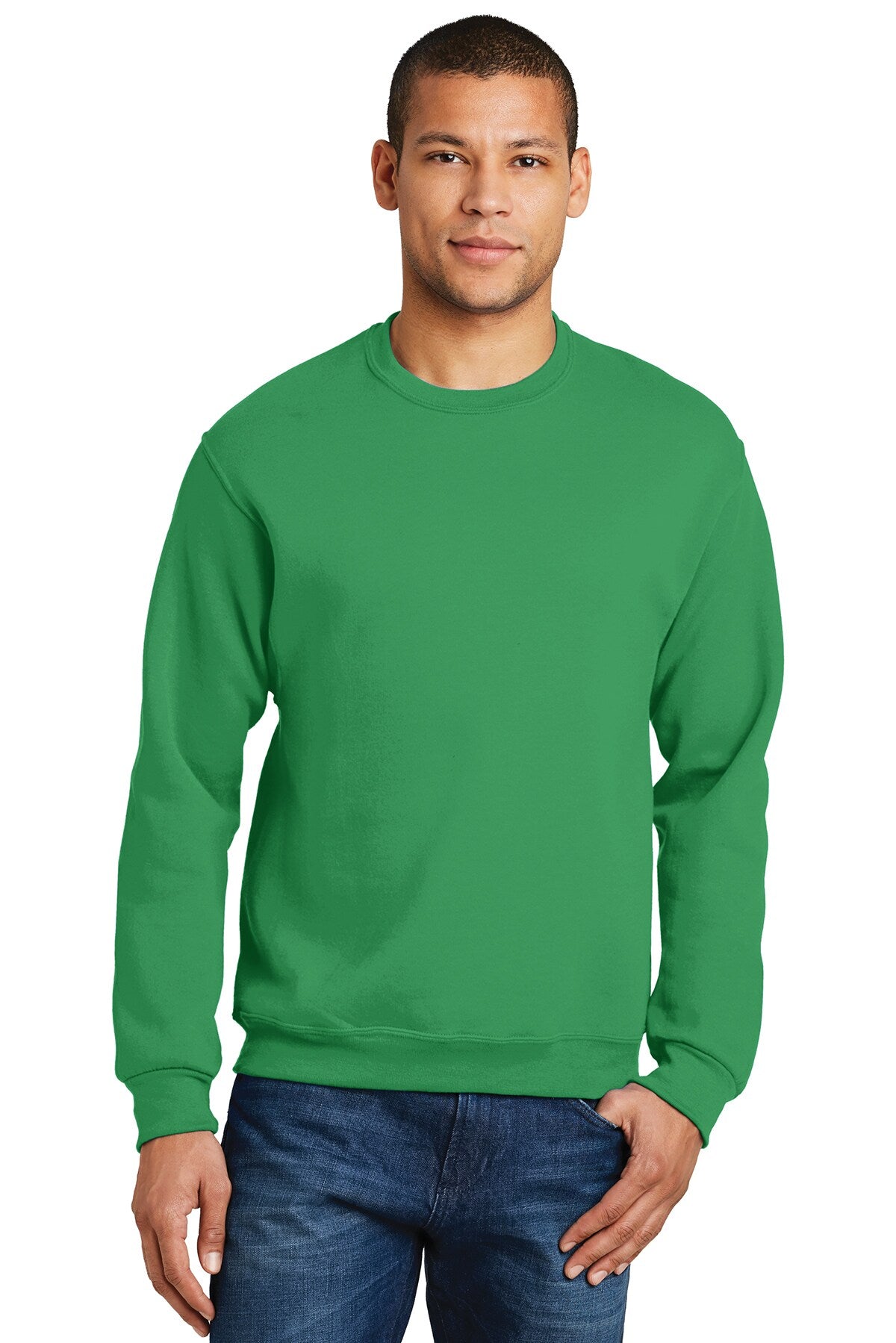 Jerzees® NuBlend Crewneck Long Sleeve Sweatshirt