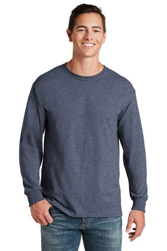 JERZEES® Dri-Power Crewneck Long Sleeve T-Shirt