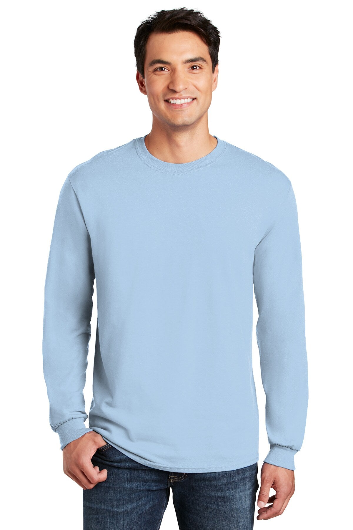 Gildan® Heavy Cotton Long Sleeve Crewneck T-Shirt