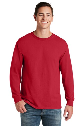 JERZEES® Dri-Power Long Sleeve Crewneck T-Shirt