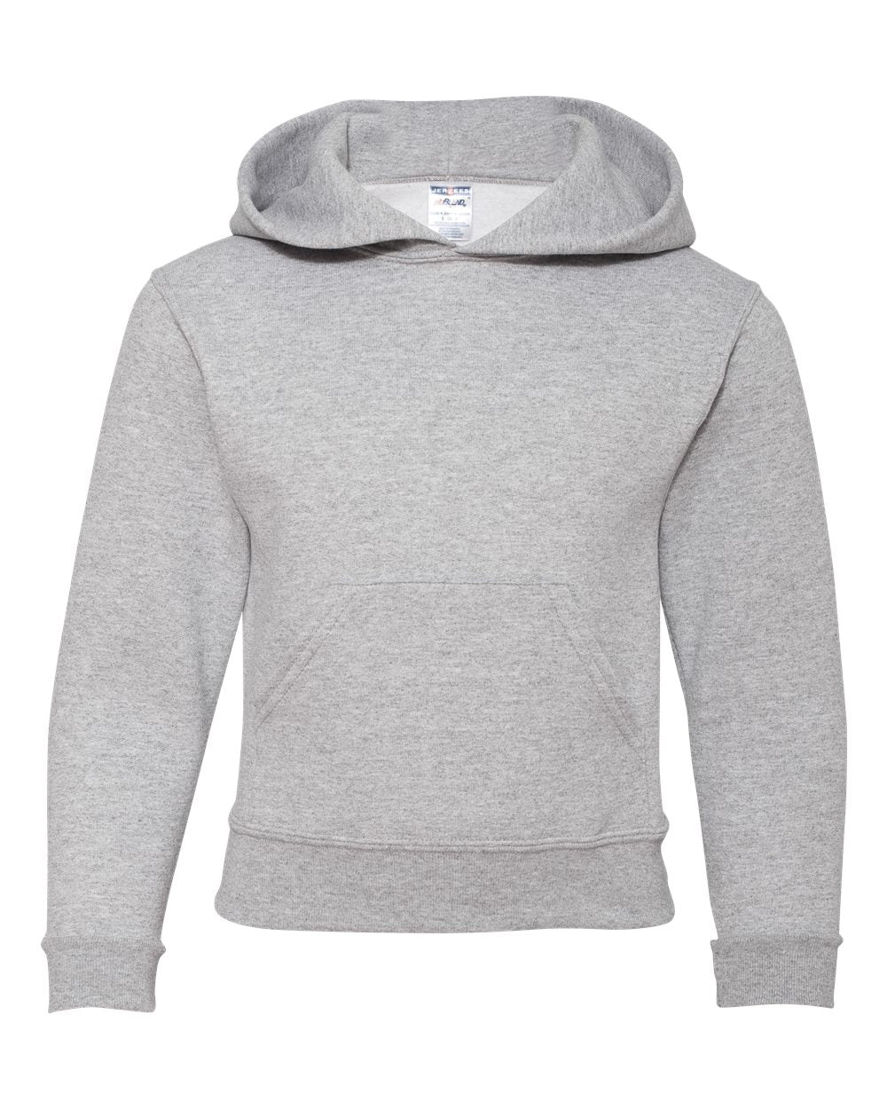 JERZEES® Hooded Turtle Neck Long Sleeve Sweatshirt For Youth