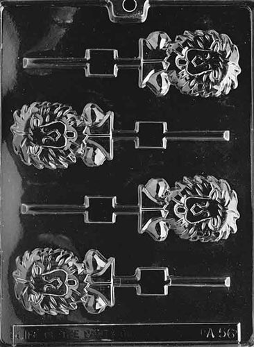 Lion Lolly Chocolate Mold