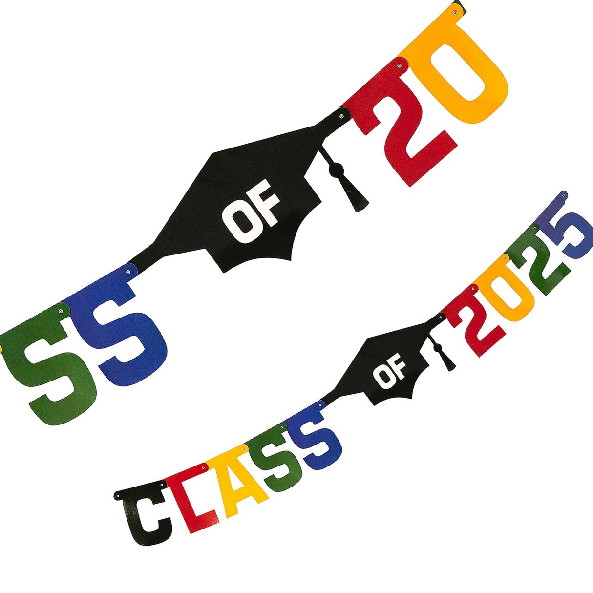 6 Ft. Graduation Party Class of 2025 Jointed Banner