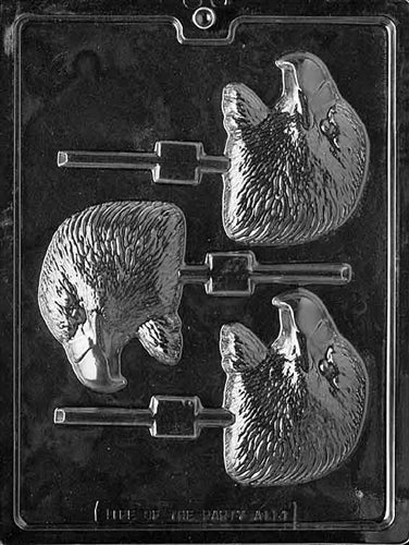 Eagle Head Lolly Chocolate Mold