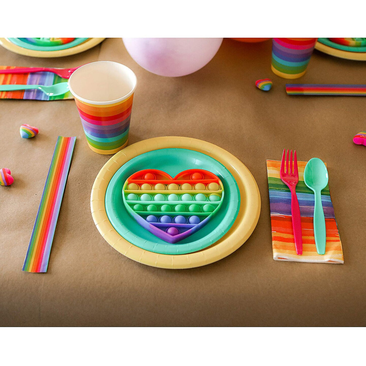 24 Count Teal Color Round Paper Dessert Plates 7 Inch for Coastal Party Snacks