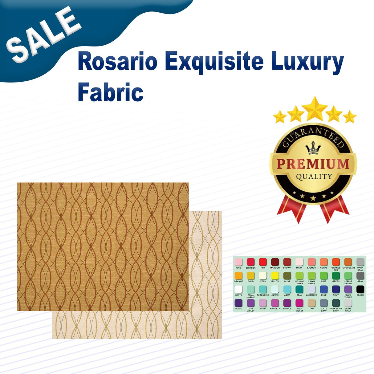 Rosario Exquisite Luxury Fabric