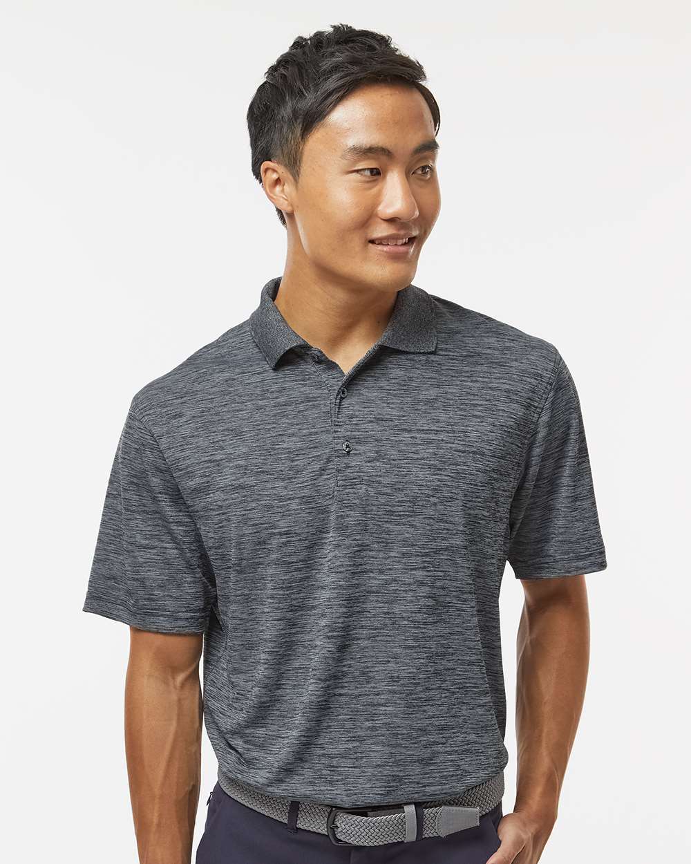 Paragon®Mens Dakota Striated Heather Performance Polo Shirt