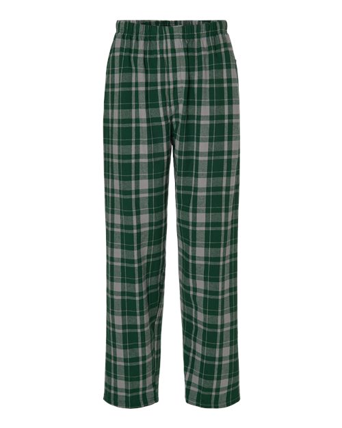 Boxercraft® Men’s Harley Flannel Pants Double-Brushed Cotton, Elastic Waist & Plaid Design