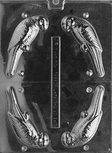 3D Parakeet Chocolate Mold - LPA095