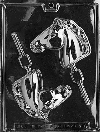 Horse Head Lolly Chocolate Mold