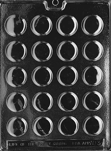 Thin Peppermint Patty Chocolate Mold