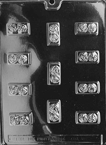 Fancy Filled Rose Mold - LPAO010