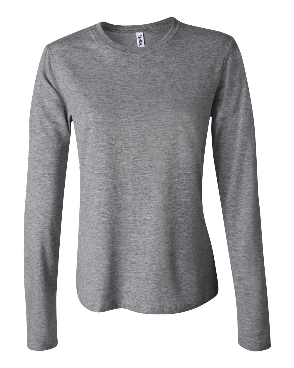 BELLA + CANVAS® Women’s Jersey Crewneck Long Sleeve Tee