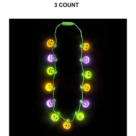 Light Up Skull Necklace