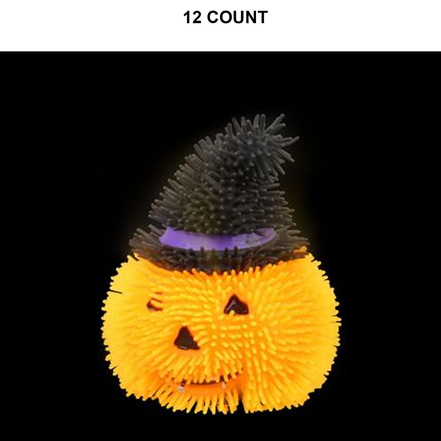 Light Up Pumpkin with Hat Puffer