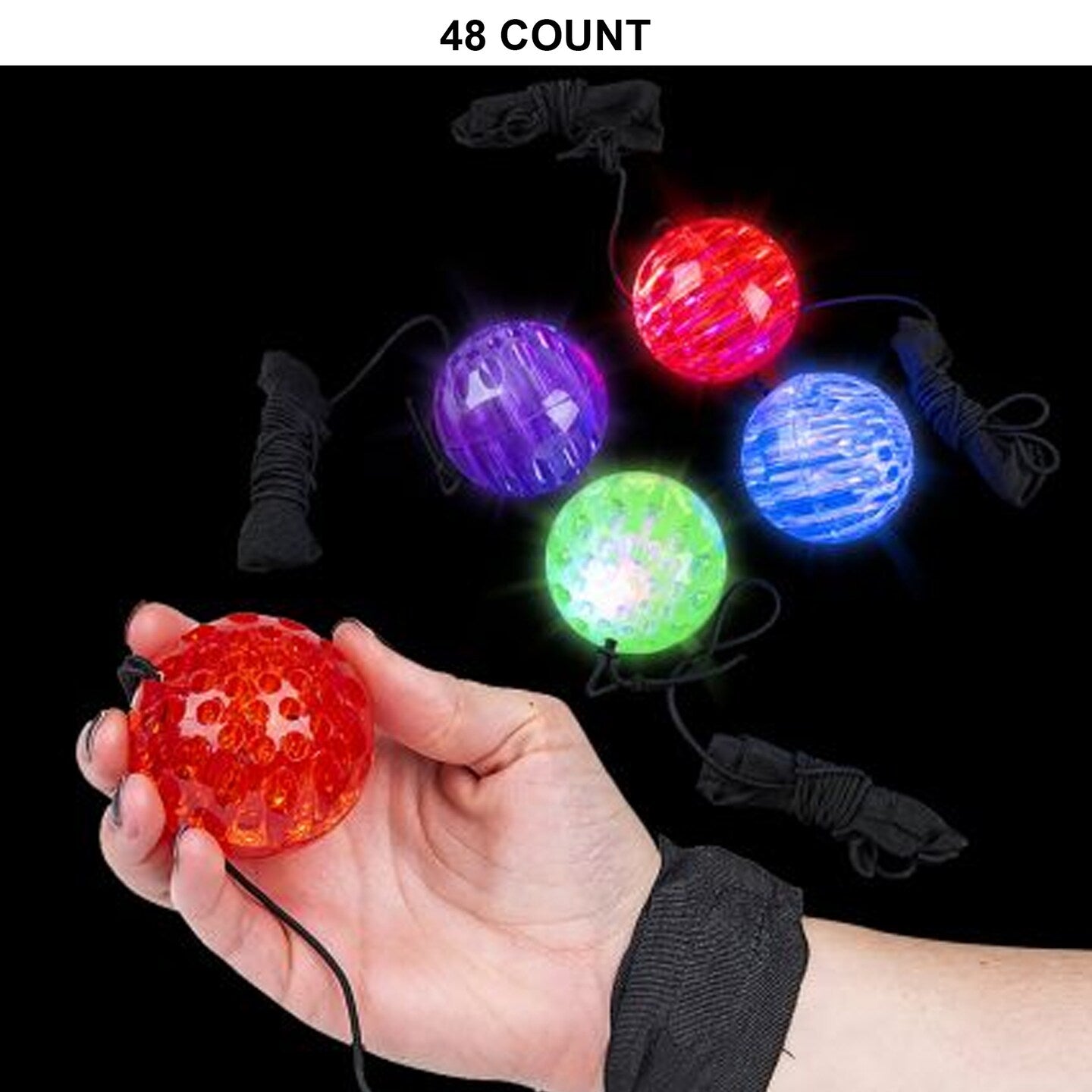 Light Up Orbit Ball - Assorted Colors
