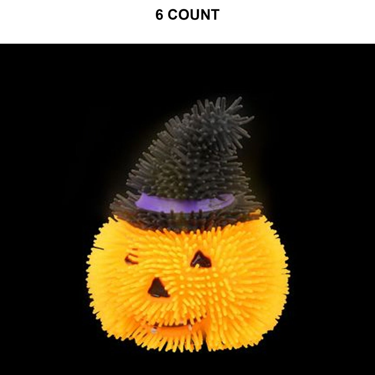 Light Up Pumpkin with Hat Puffer