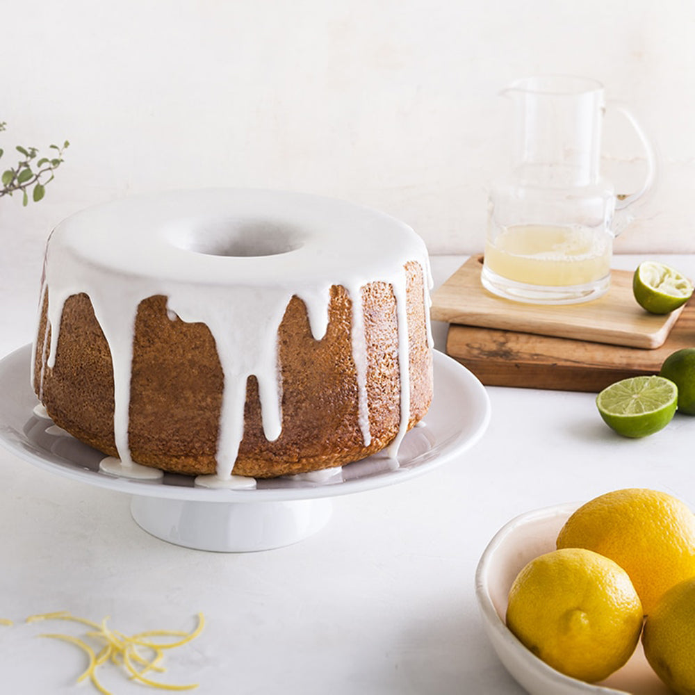 Nordicware 18-Cup Round Angel Cake Pan with Side Handles