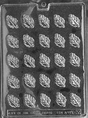 Spearmint Leaves Chocolate Mold