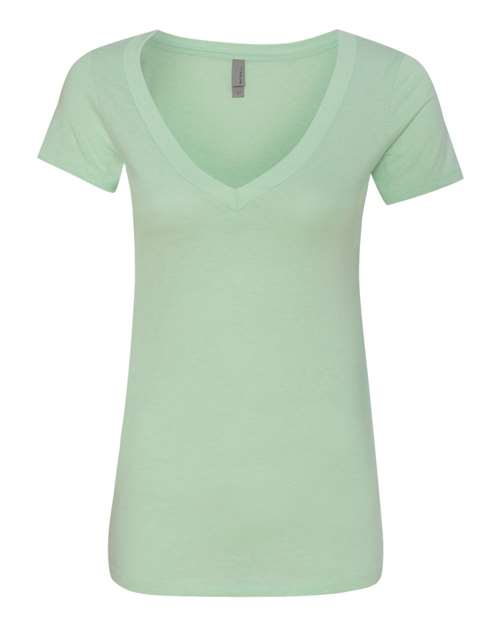 Next Level Women's CVC Deep V-Neck T-Shirt