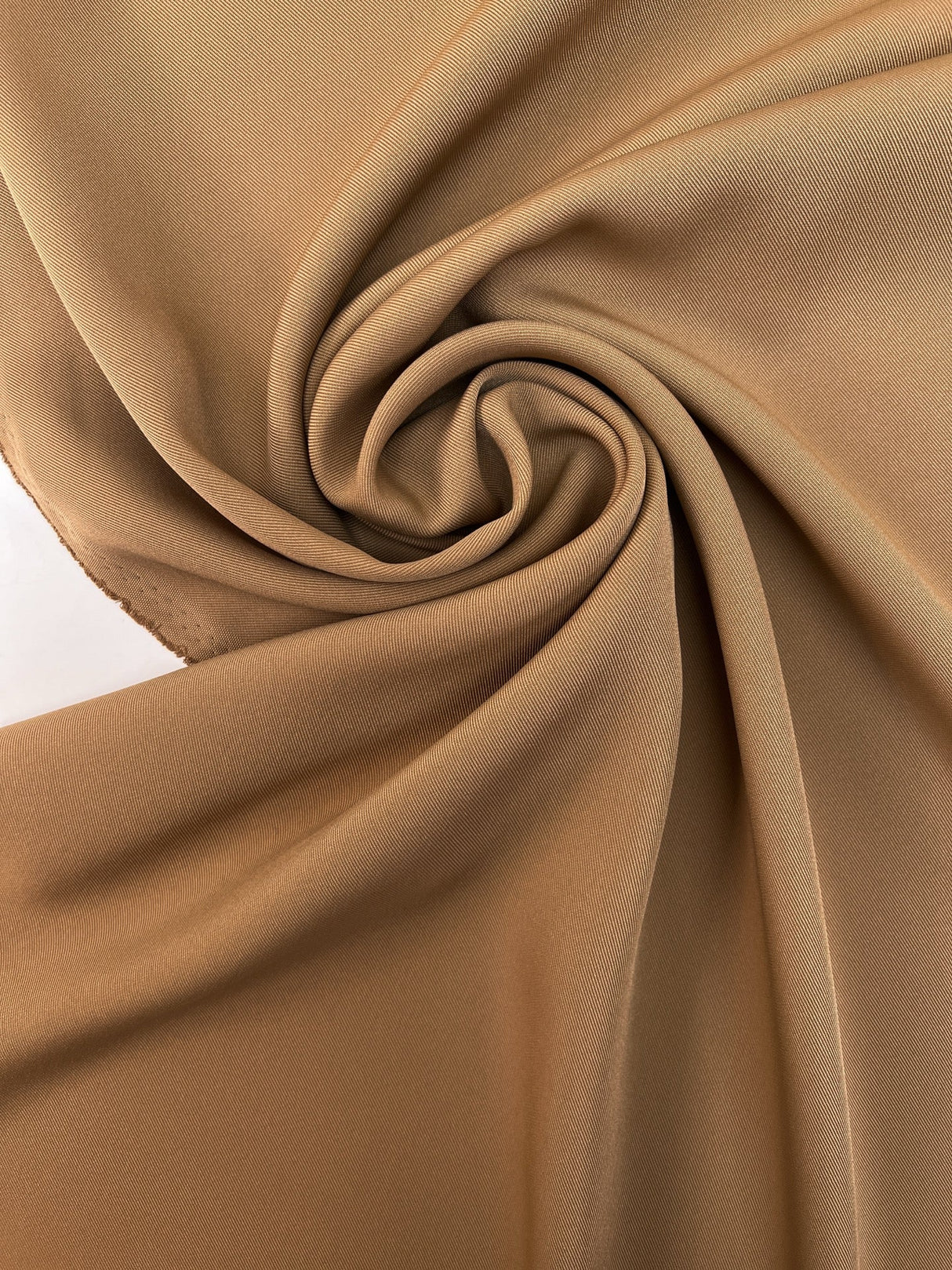 Polyester Twill Suit Fabric Brown Stretch