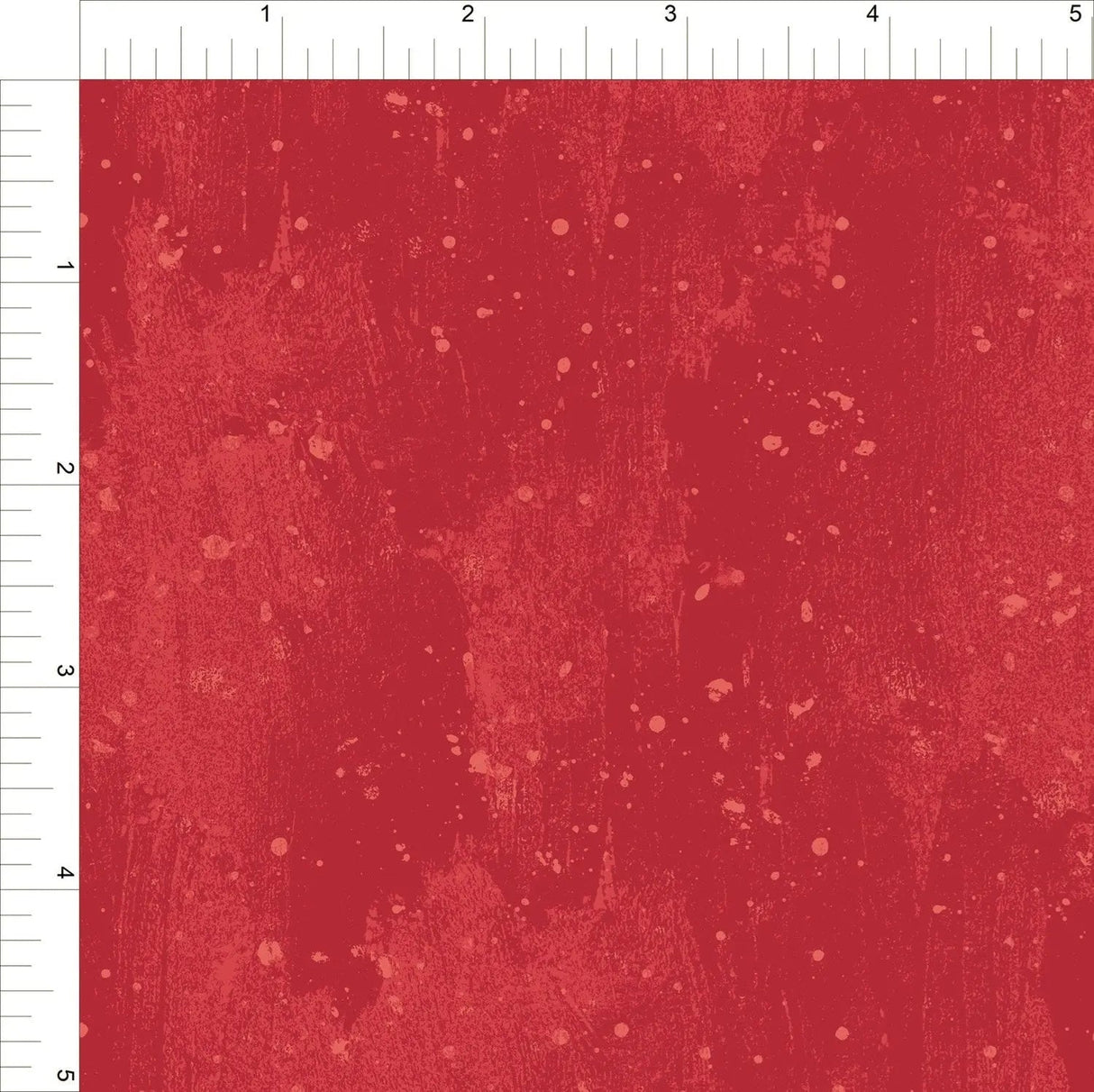 Cotton Print Red Pearl Shimmer Tonals 44/45 Fabric