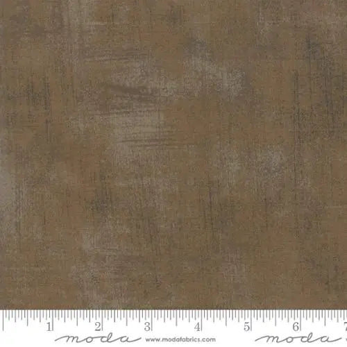Cotton Grunge Basics Brown Fabric 44/45"