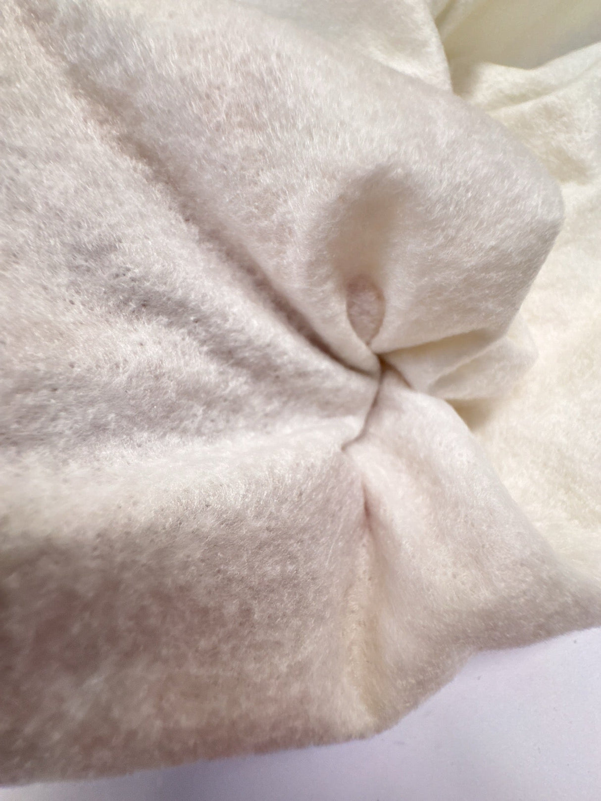 Polyamide Cotton Mesh Fabric White