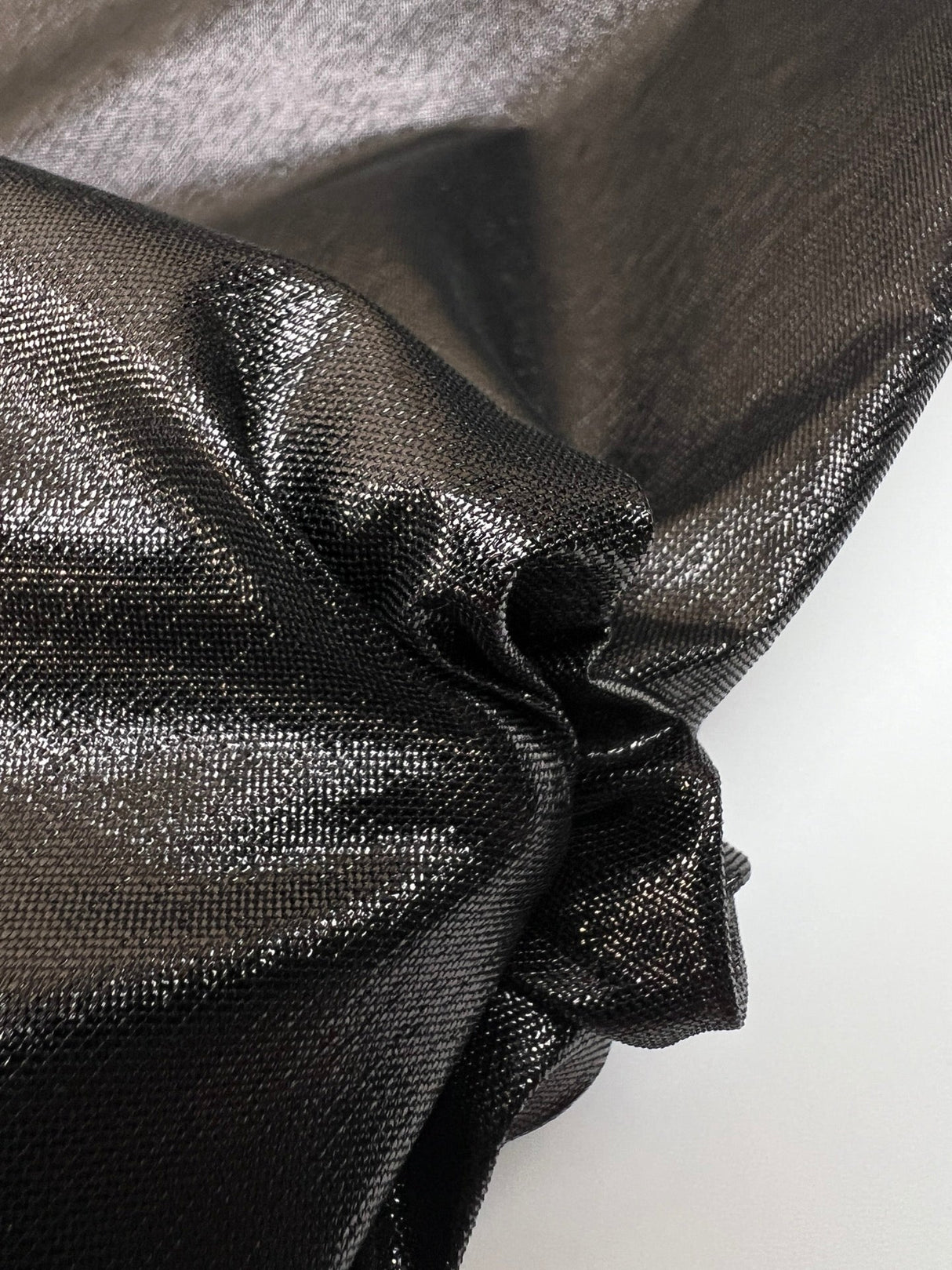 Black Stretch Polyamide Fabric