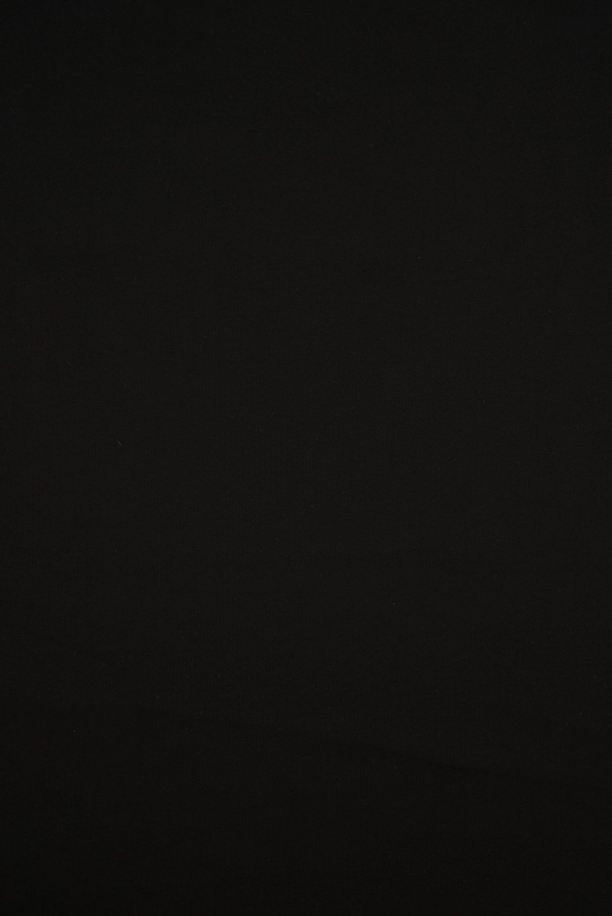 Techno Solid Stretch Knit Fabric Black