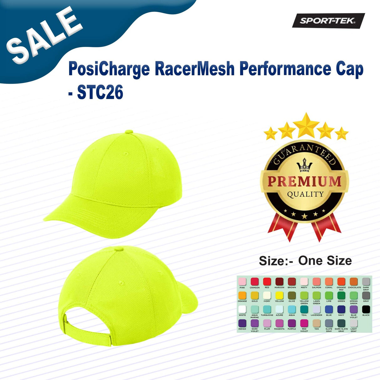 Sport-Tek® PosiCharge RacerMesh Performance Cap