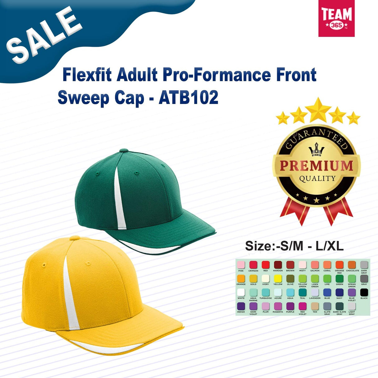 Team 365® Flexfit Adult Cool & Dry Mini Pique Performance Cap